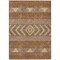 Edge Collections - 5' x 8' - Orange - Southwestern Washable Area Rug for Indoor and Outdoor Spaces - 1 Piece